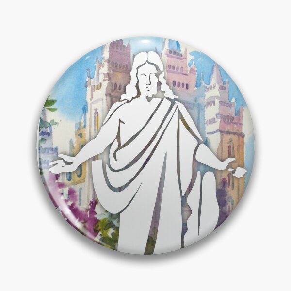 Item preview, Jesus Christ - Salt Lake City Temple Watercolor designed and sold by oliviarenee09.