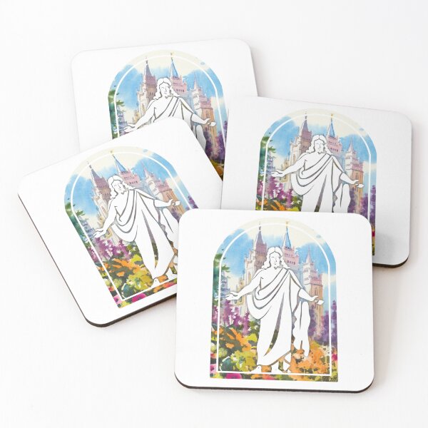 Item preview, Jesus Christ - Salt Lake City Temple Watercolor designed and sold by oliviarenee09.