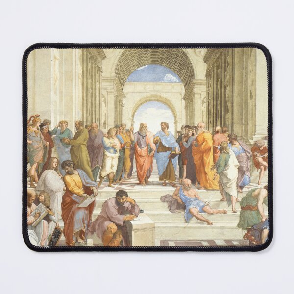 Item preview, The School of Athens by Raffaello Sanzio da Urbino - Vintage Art designed and sold by RickE.