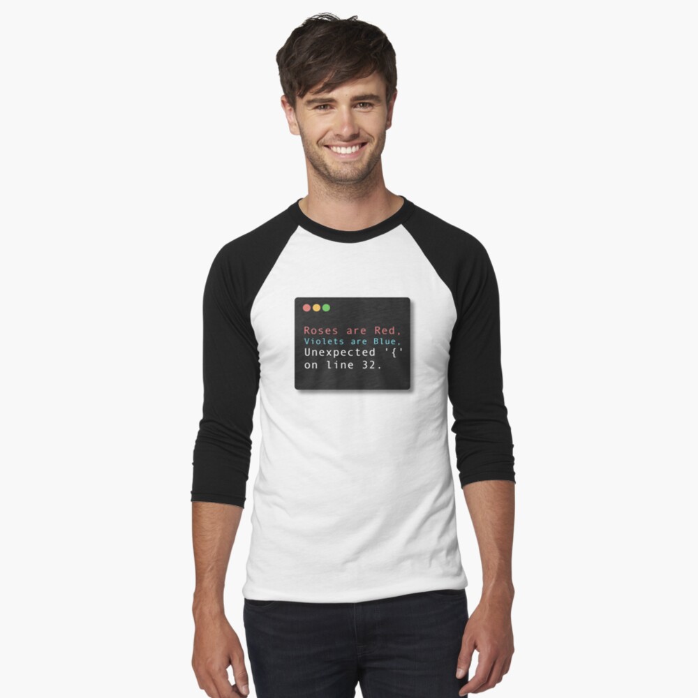 Artikel-Vorschau von Baseballshirt mit 3/4-Arm, designt und verkauft von justinacele.