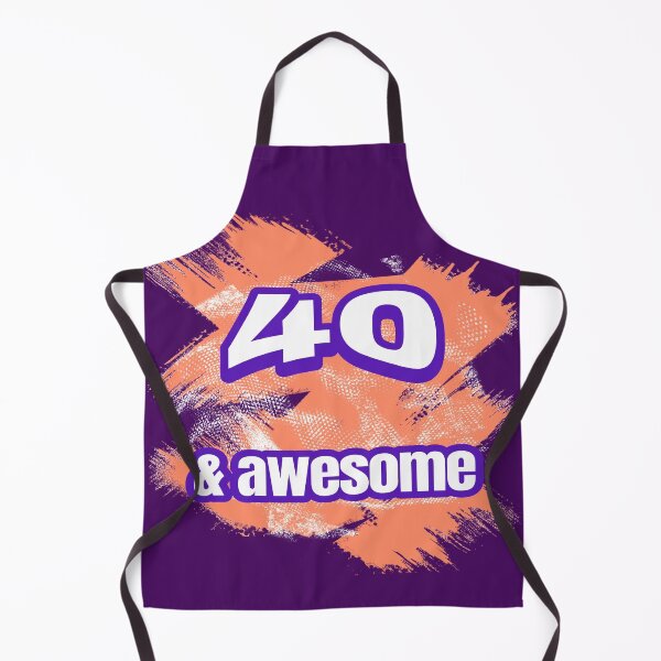 Item preview, 40 & Awesome - 40th Birthday Gift designed and sold by LMcDs.