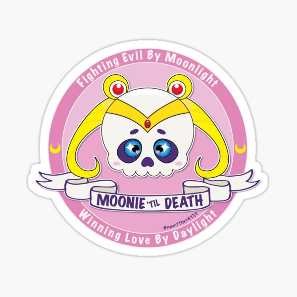 Moonie 'Til Death Sticker