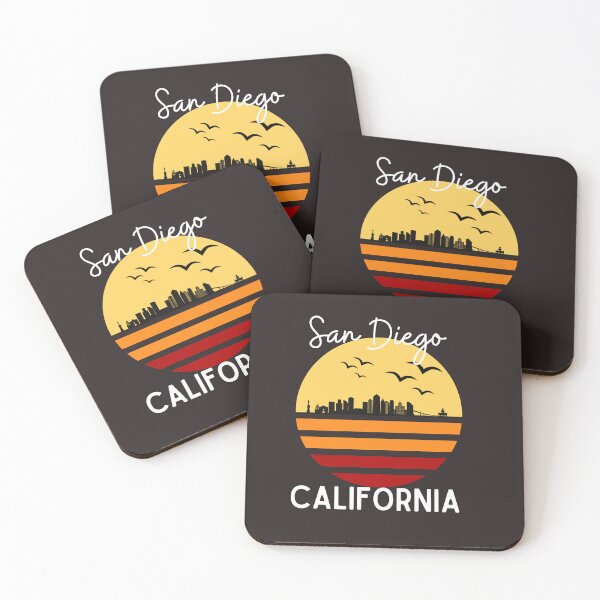 Item preview, San Diego California Skyline designed and sold by RedSparkle.