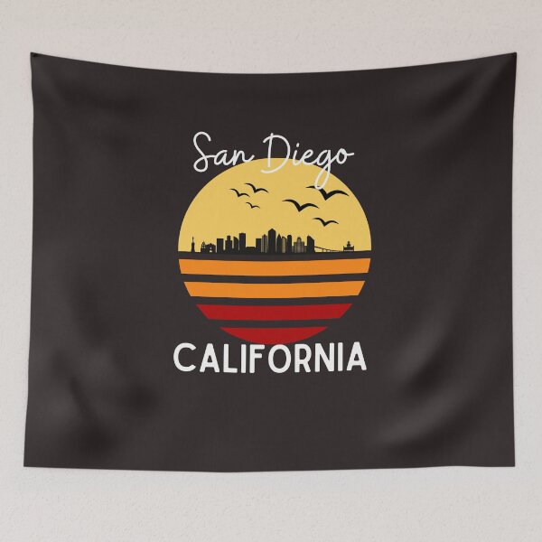 Item preview, San Diego California Skyline designed and sold by RedSparkle.