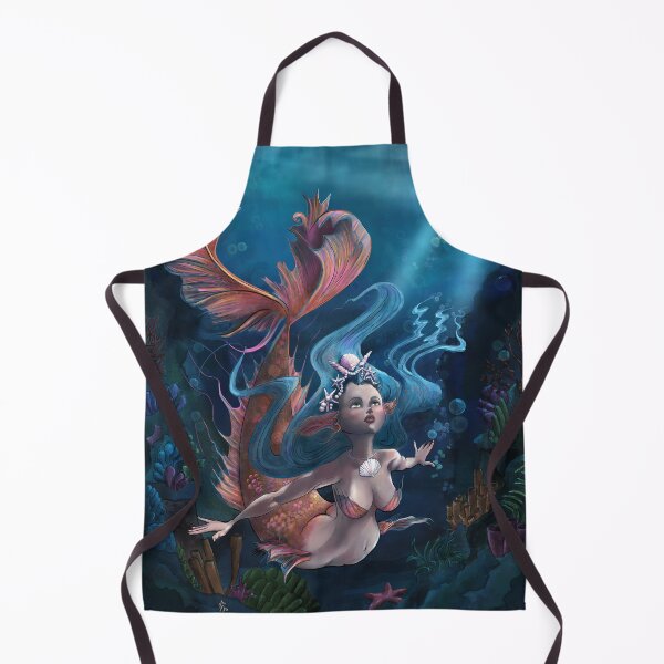 Item preview, Blue-haired Mermaid designed and sold by princesspjs.