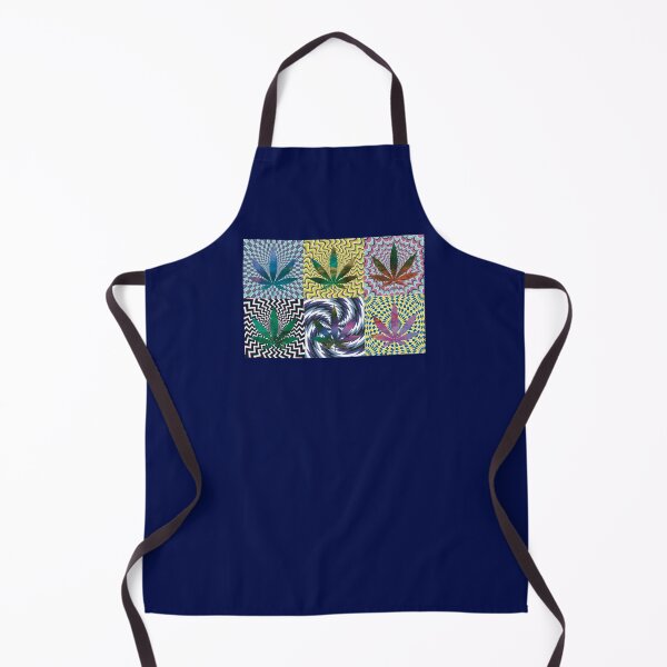 Item preview, Pot Leaf Pop Art with Retro Colorful Psychedelic Spirals with Tie-Dye Pot Leaves designed and sold by YomeHayin.