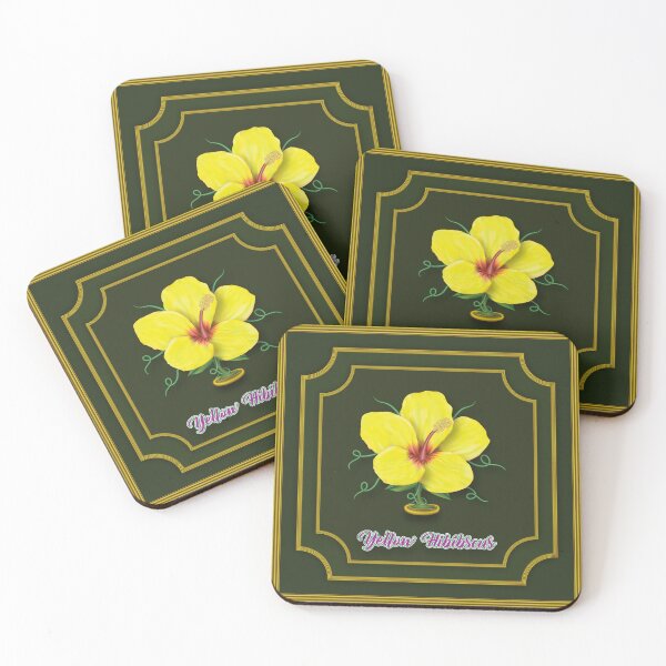 Item preview, Yellow Hibiscus 10 designed and sold by deux16moulins.