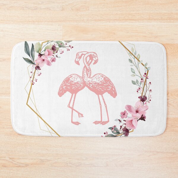 Item preview, Flamingo Love Birds Framed Design designed and sold by CreativNode.