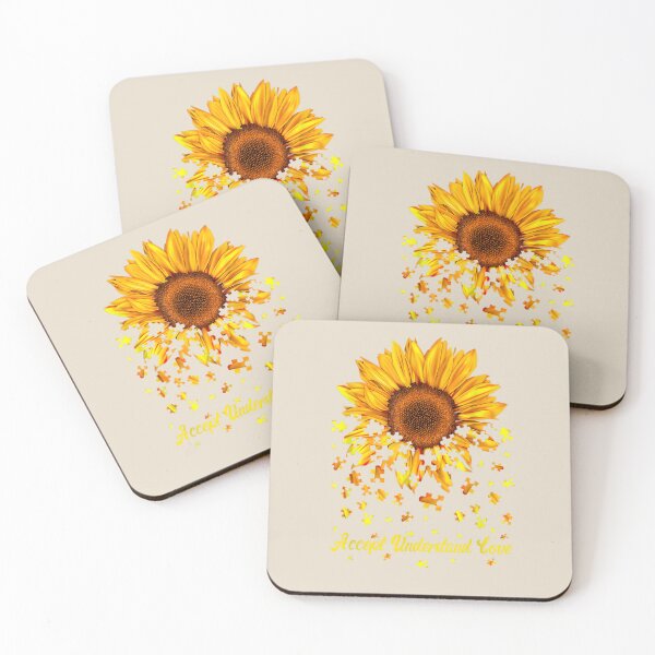 Item preview, Accept Understand Love Sunflower Autism Awareness Funny designed and sold by VerityKingStore.