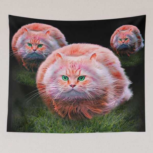 Item preview, Hover Cats designed and sold by abowlofsoda.