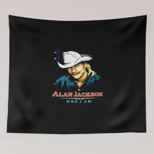 Item preview, Vintage 90s 1994 94 Alan Jackson Who I Am Single Stitch Band Tour Country Music Double Classi designed and sold by rikazr6sr1.