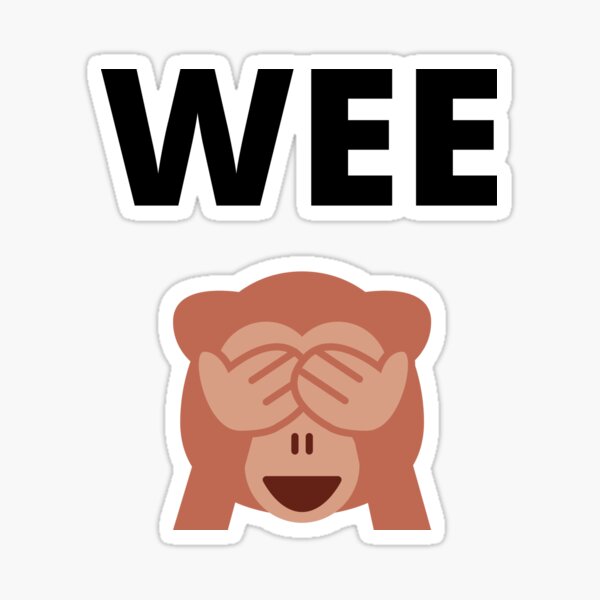 Item preview, WEE Monkey T-shirt designed and sold by Jomayoo.