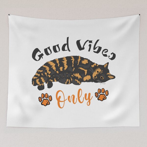 Item preview, Good Vibes Only Cat's   designed and sold by TheBigShop1.