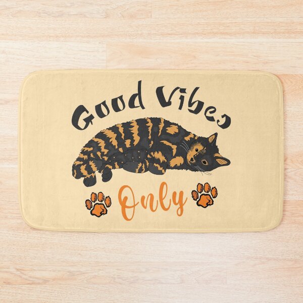Item preview, Good Vibes Only Cat's   designed and sold by TheBigShop1.