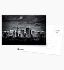 Toronto Skyline From The Pape Ave Bridge No 2 Postcards