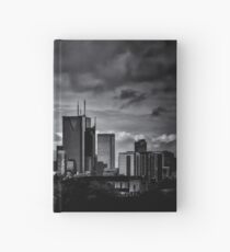 Toronto Skyline From The Pape Ave Bridge No 2 Hardcover Journal