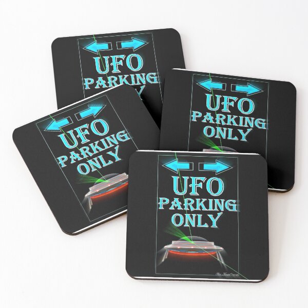 Item preview, Wall Art //  UFO PARKING ONLY   designed and sold by Imagin8er.