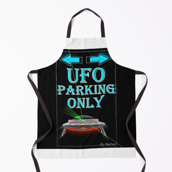Item preview, Wall Art // UFO PARKING ONLY designed and sold by Imagin8er.