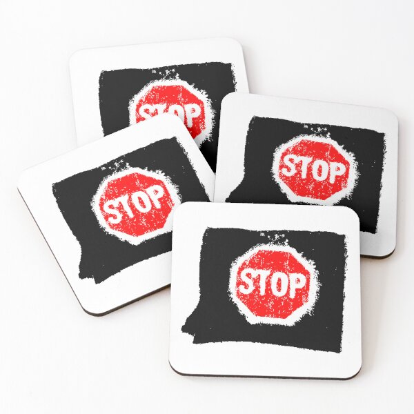 Item preview, Dark and Gritty STOP sign designed and sold by Michael Stewart.