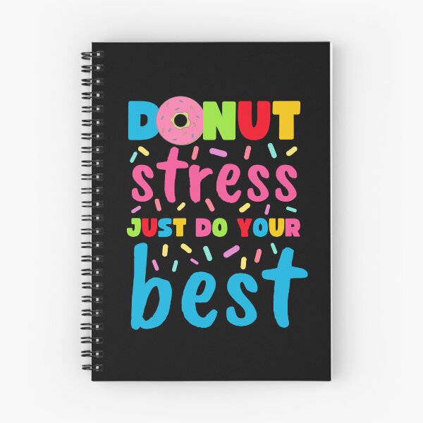 Item preview, DONUT STRESS JUST DO YOUR BEST TEACHER'S TEST DAY designed and sold by appareltolove.
