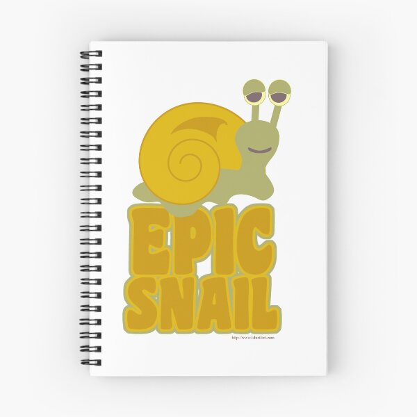 Item preview, Cute Cartoon Epic Snail Character Slogan  designed and sold by mytshirtfort.
