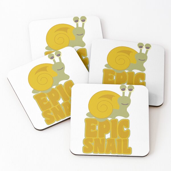 Item preview, Cute Cartoon Epic Snail Character Slogan  designed and sold by mytshirtfort.