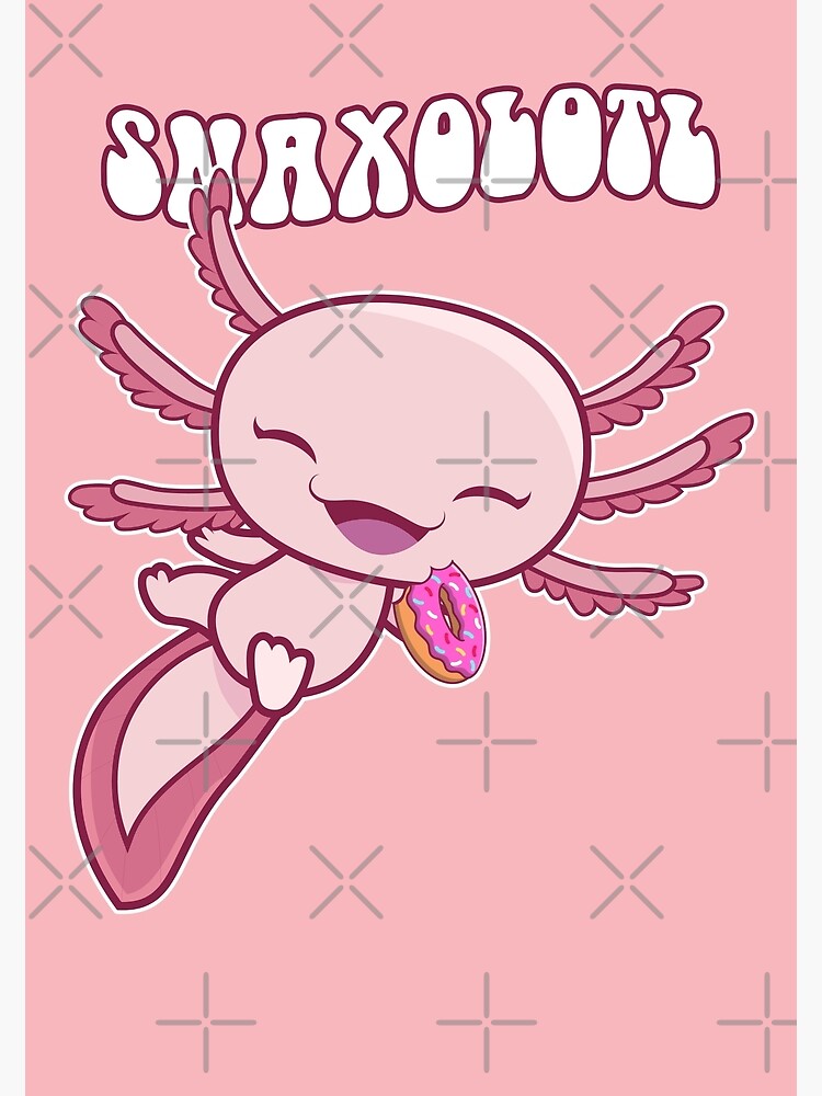 Cute Gaming Axolotl Video Game Computer Videogame PC Kawaii Anime Axolotl |  Photographic Print