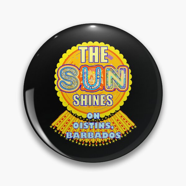 Item preview, Oistins Sun Shines On Barbados Artful Sunshine designed and sold by artfulnotebook.