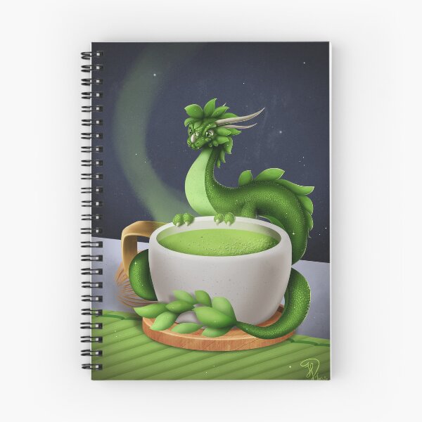 Item preview, Matcha tea dragon designed and sold by DigitalCloud.