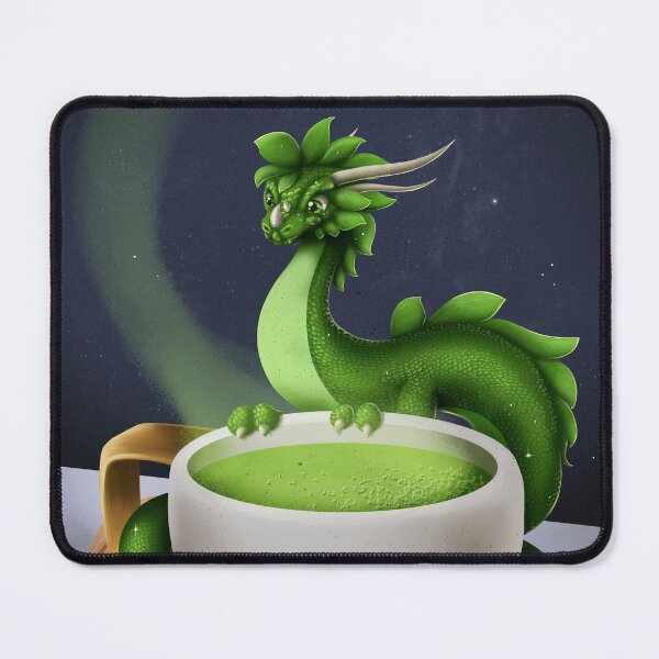 Item preview, Matcha tea dragon designed and sold by DigitalCloud.