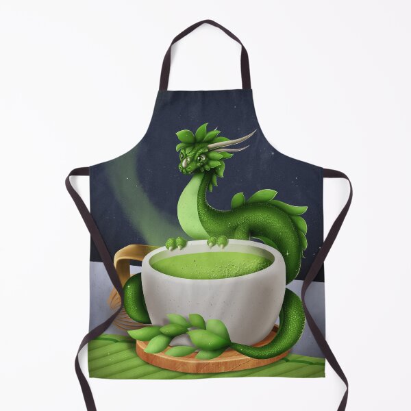 Item preview, Matcha tea dragon designed and sold by DigitalCloud.