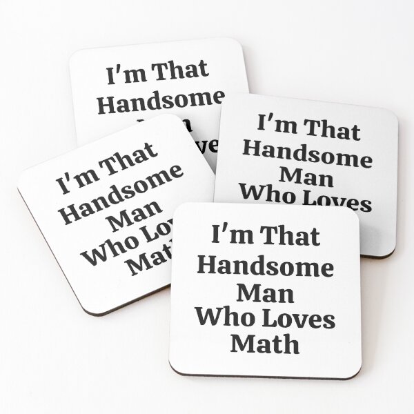 Item preview, I'm That Handsome Man Who Loves Math - Funny Math  designed and sold by usaworld.