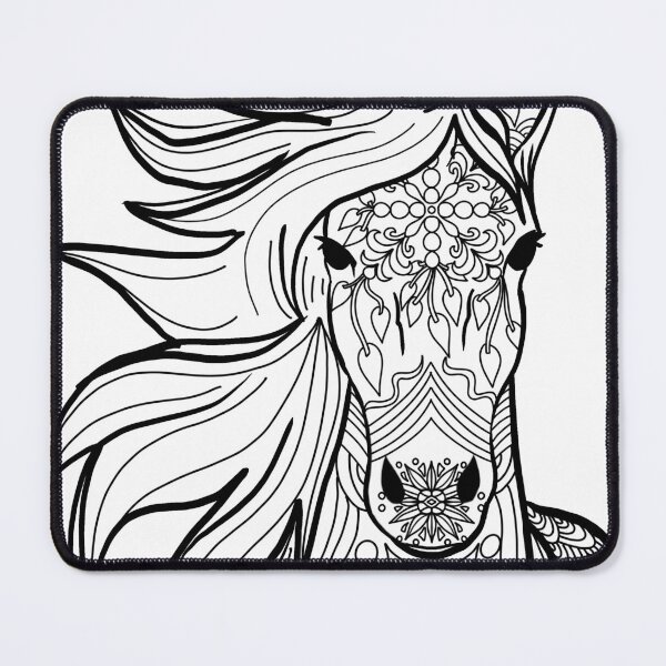 Item preview, Zentangle Horse designed and sold by notlad97.