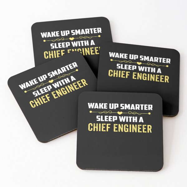Item preview, Wake Up Smarter Sleep With A CHIEF ENGINEER designed and sold by Just Be Different.