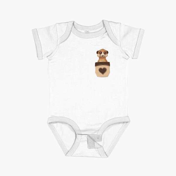 Item preview, A Cute Meerkat in a pocket designed and sold by DouayArtDesign.