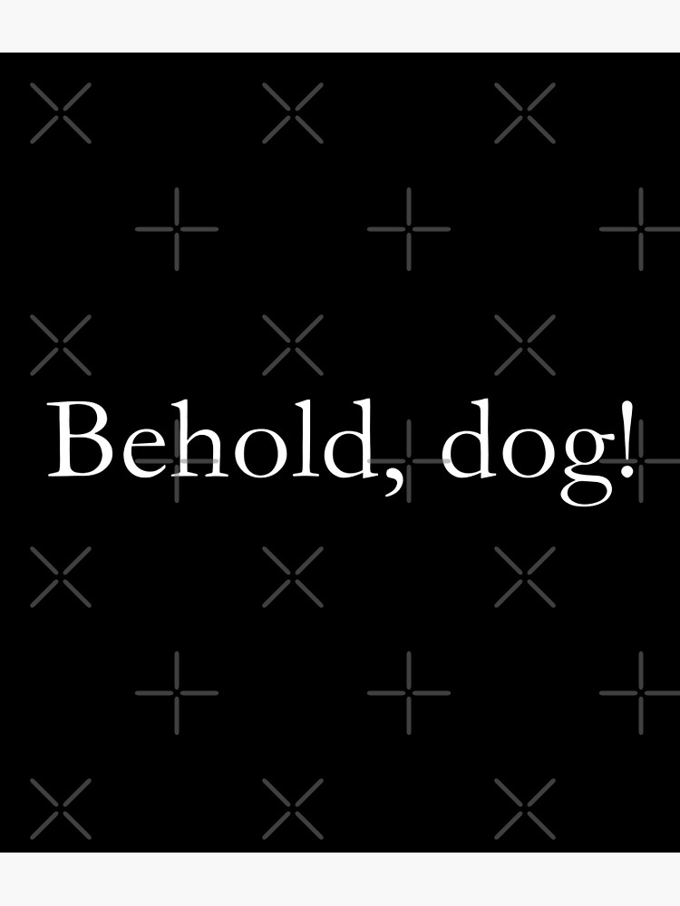 Behold Dog Elden Ring Photographic Print By Retrogamearts Redbubble   Flat,750x,075,f Pad,750x1000,f8f8f8 