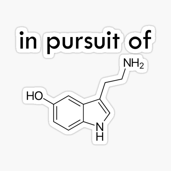 Item preview, In pursuit of happines molecule stracture designed and sold by sciencefacts.