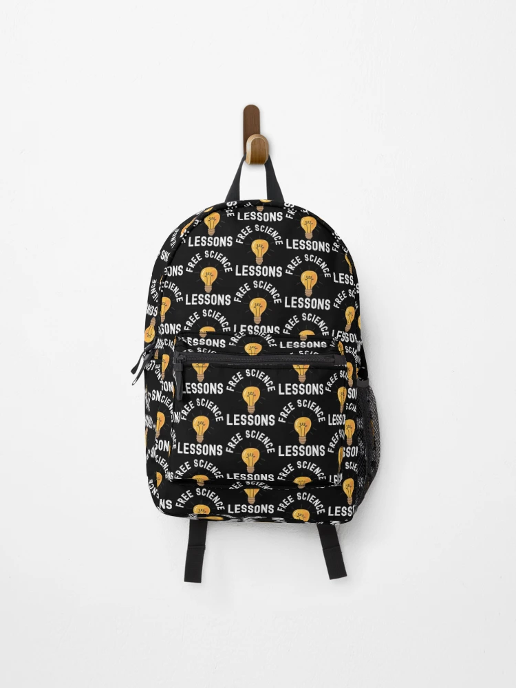 Thumbnail 1 of 3, Backpack, Free Science Lessons designed and sold by DesignByMistry.