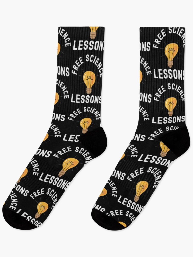 Thumbnail 1 of 5, Socks, Free Science Lessons designed and sold by DesignByMistry.
