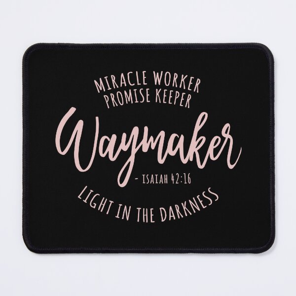 Item preview, Way Maker Miracle Worker Rose designed and sold by amazingjoy.