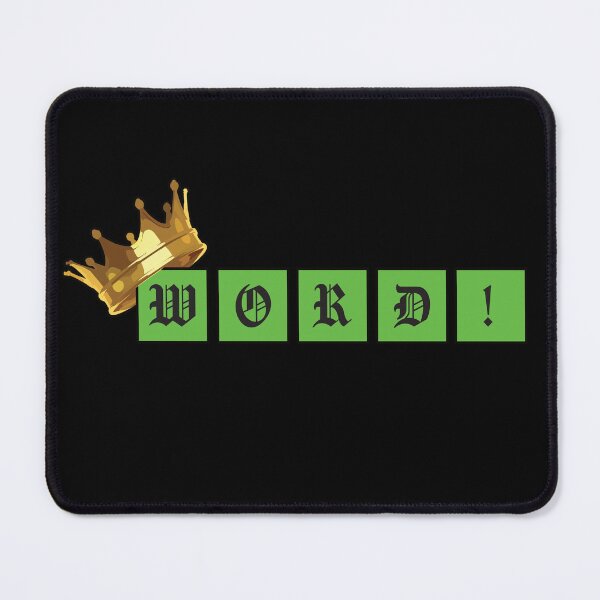 Item preview, King of Crossword Grid Puzzle - Word! designed and sold by GnuArt.