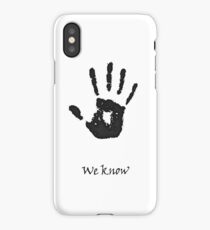 Skyrim Dark Brotherhood Letter iPhone Case