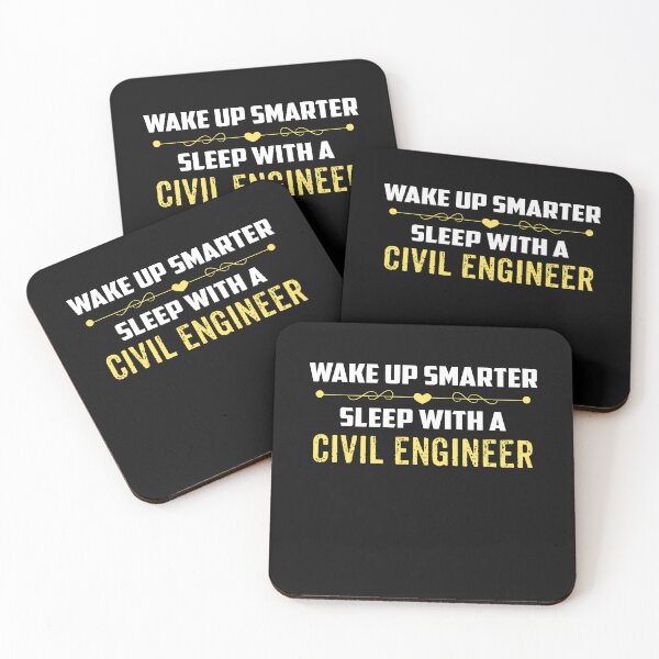 Item preview, Wake Up Smarter Sleep With A CIVIL ENGINEER designed and sold by Just Be Different.