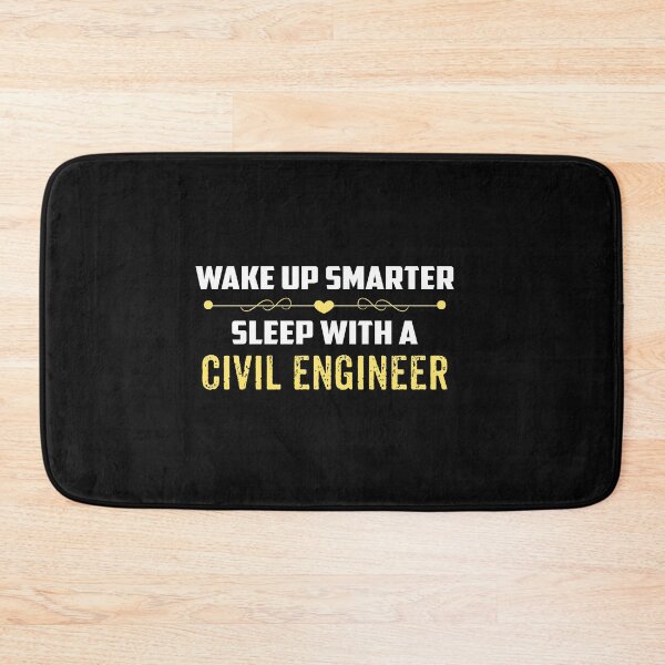 Item preview, Wake Up Smarter Sleep With A CIVIL ENGINEER designed and sold by Just Be Different.