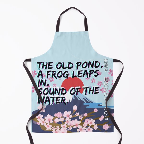 Item preview, Haiku | The Old Pond | Matsuo Basho designed and sold by NineSevenFour.