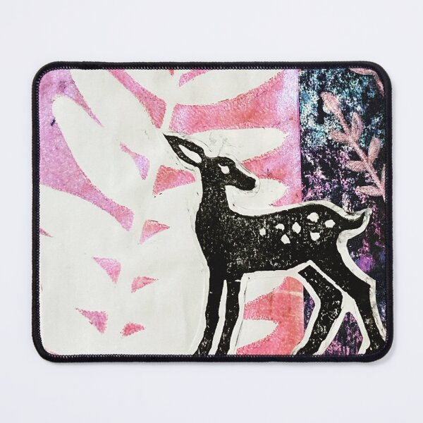 Item preview, Pink Fawn Collage designed and sold by Hollys-Prints.