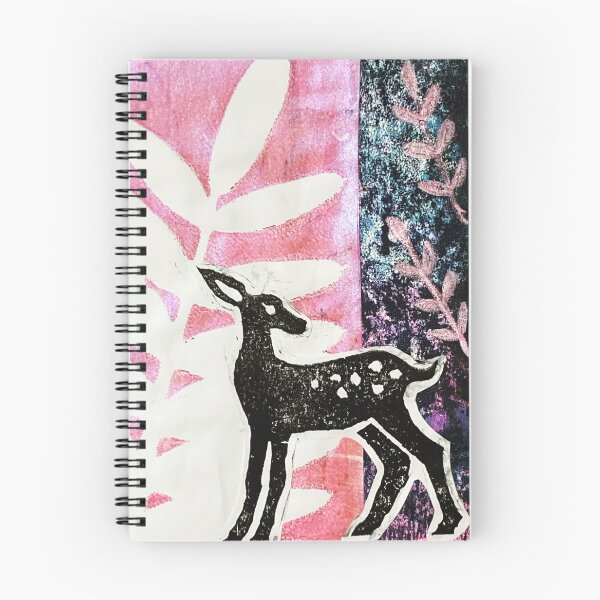 Item preview, Pink Fawn Collage designed and sold by Hollys-Prints.