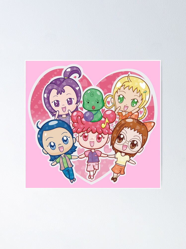 Ojamajo Doremi Magical Girl Group Art | Doremi Harukaze Aiko