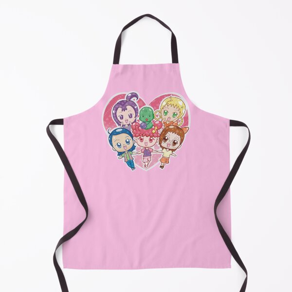 Item preview, Ojamajo Doremi Magical Girl Group Art | Doremi Harukaze Aiko Senoo Momoko Asuka Hadzuki Fujiwara Onpu Segawa Majo Rikka | Kawaii Cute Magical Girls designed and sold by KarliMakesStuff.