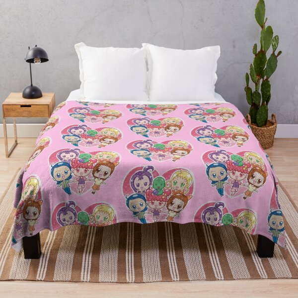 Item preview, Ojamajo Doremi Magical Girl Group Art | Doremi Harukaze Aiko Senoo Momoko Asuka Hadzuki Fujiwara Onpu Segawa Majo Rikka | Kawaii Cute Magical Girls designed and sold by KarliMakesStuff.